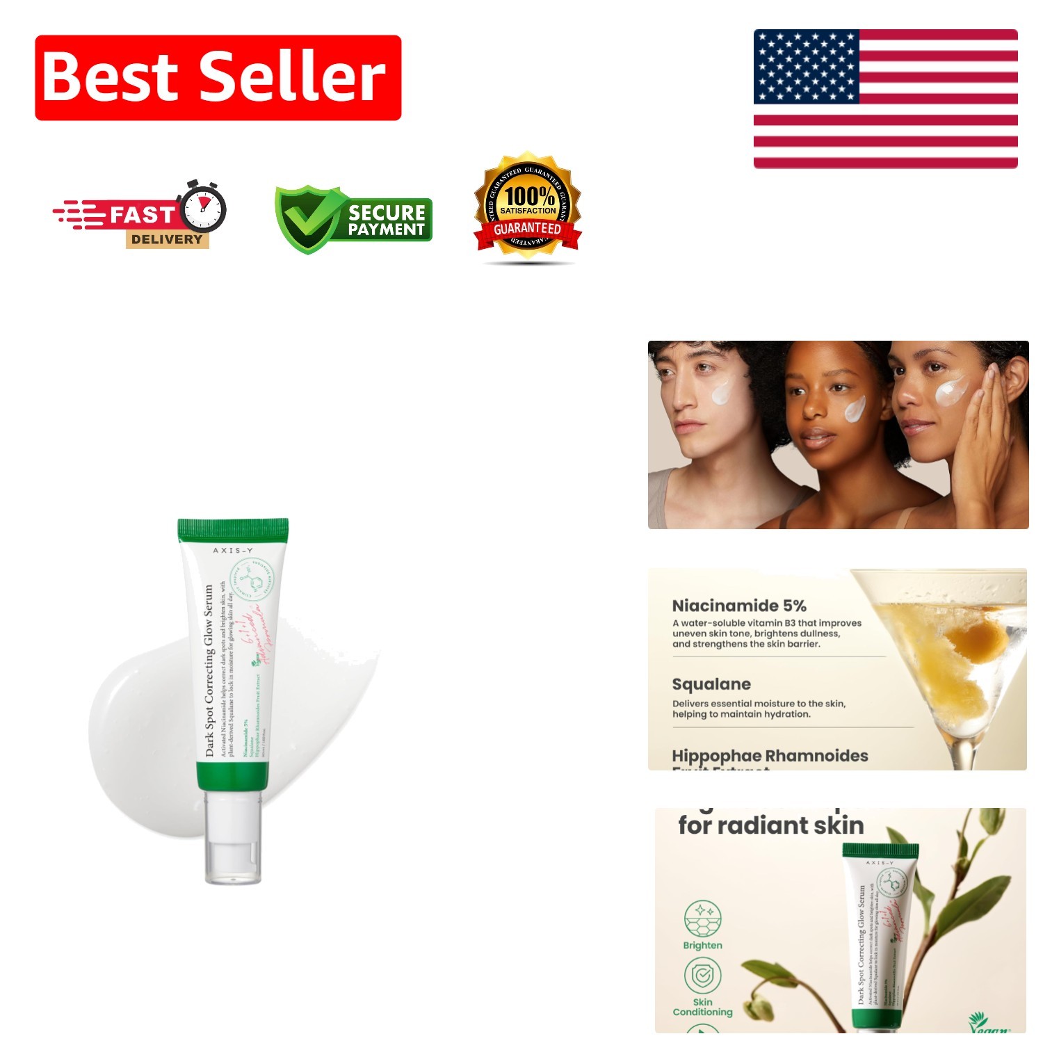 Brightening 5% Niacinamide Serum – Korean Skincare for Radiant Complexion