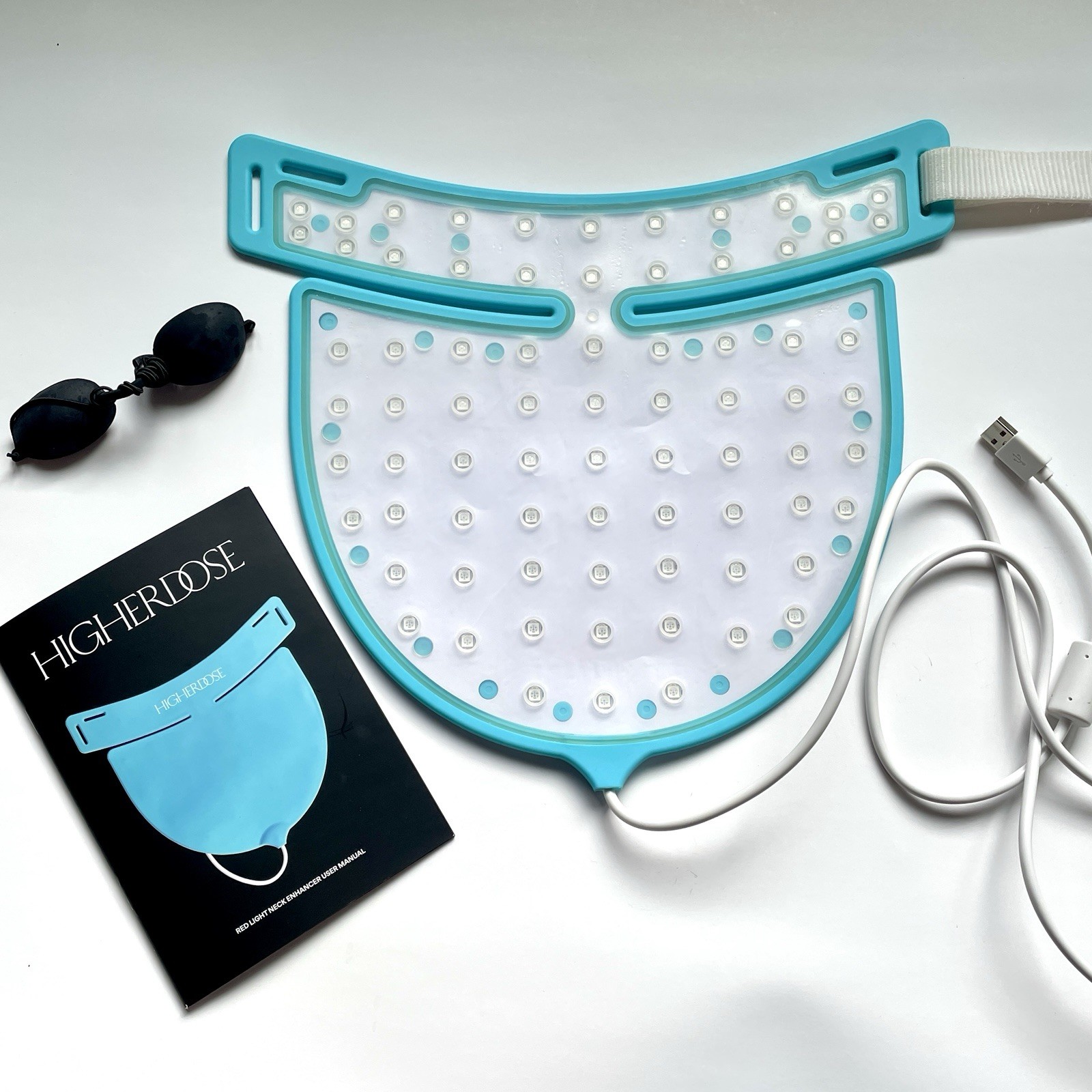Higherdose Red Light Neck And Chest Enhancer Red and Near Infra Red Light – Used