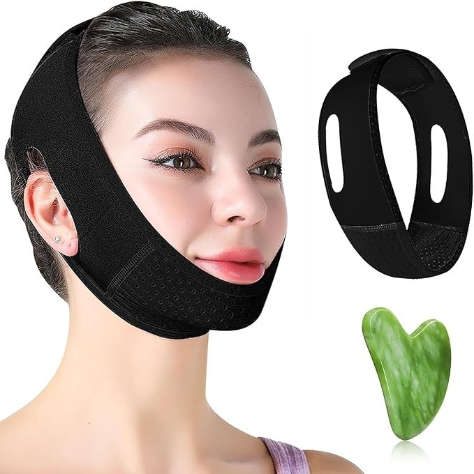 Face Slimming Strap – Double Chin Remover V-Line Lift Up Bandage Mask