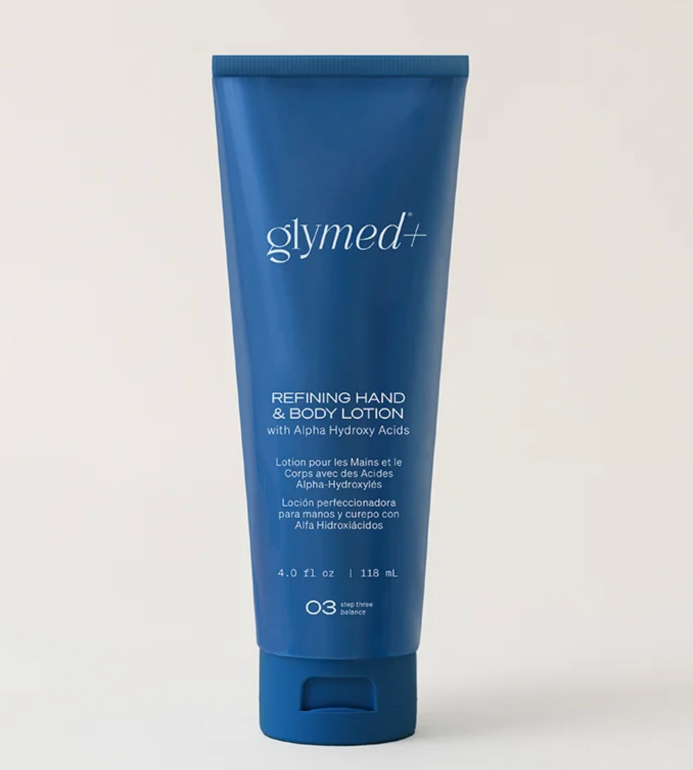 Glymed Plus Refining Hand & Body Lotion with Alpha Hydroxy Acids (4 fl oz| 118m)
