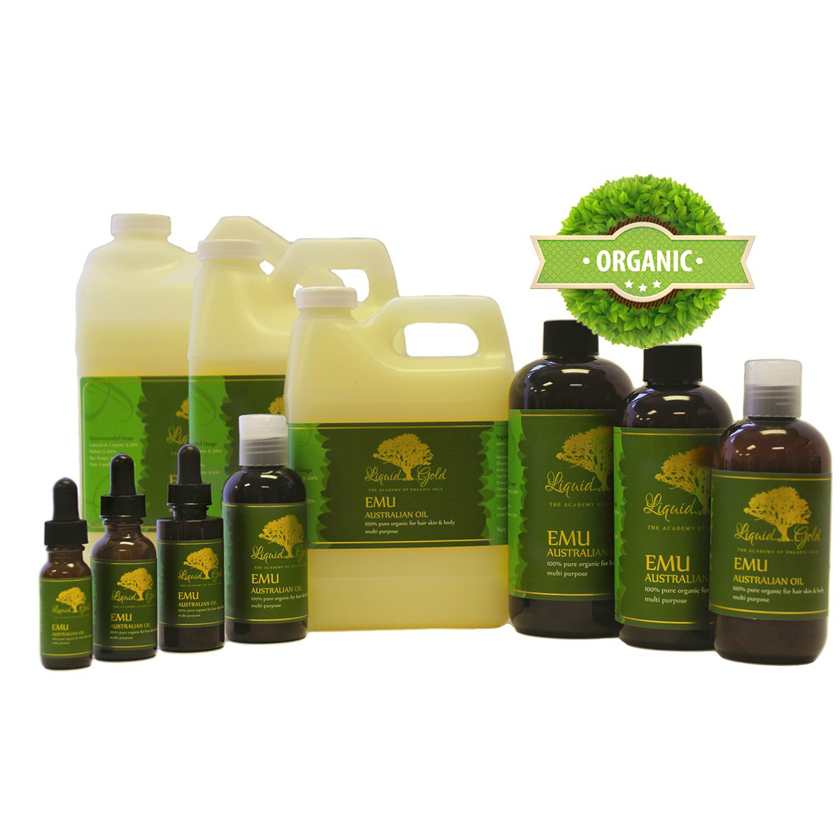 4 oz CREAMY EMU OIL BY LIQUID GOLD 100% PURE PREMIUM ORGANIC FRESH BEST QUALITY