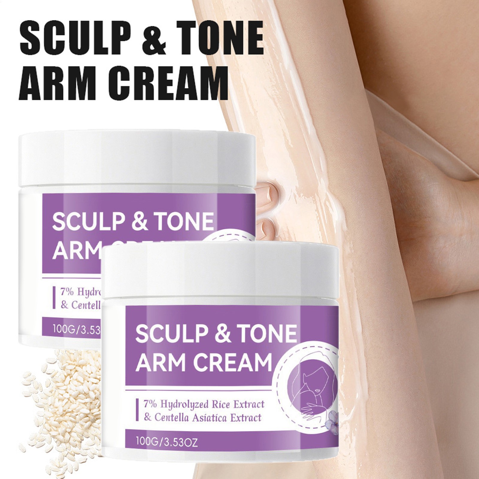 Sculp & Tone Arm Tightening Cream Brightening Moisturizer Body Firming Cream New