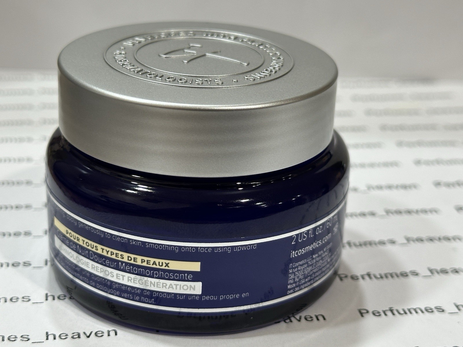 It Cosmetics CONFIDENCE IN YOUR BEAUTY SLEEP Skin Transforming Pillow Cream 2 oz