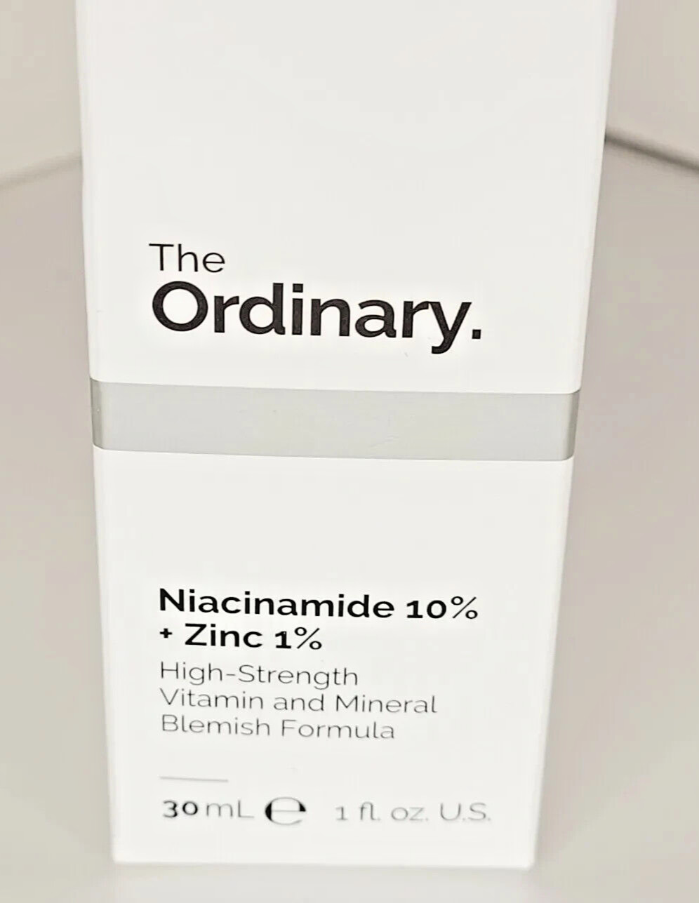 The Ordinary Niacinamide 10% Plus Zinc 1% Oil Control Serum 1 oz. 30mL Size Jar