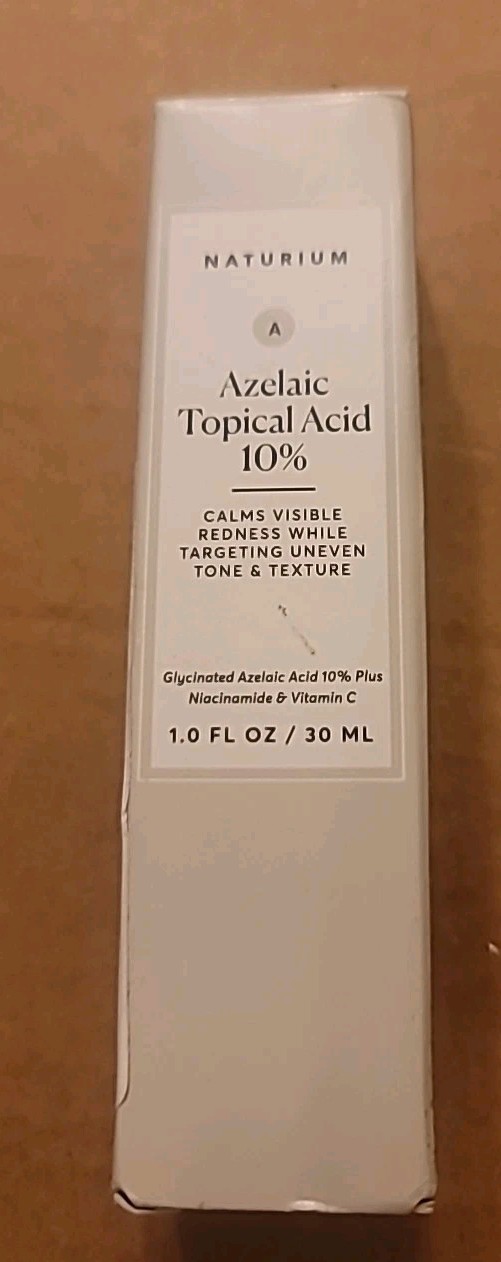 Naturium Azelaic Topical Acid 10%, Face & Skin Care Beauty Treatment with Niacin