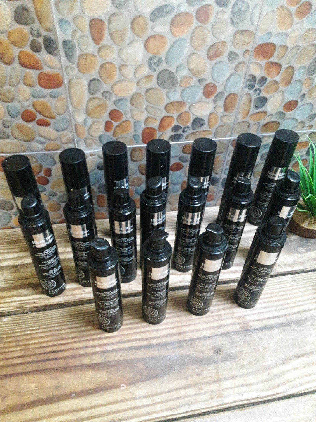 18 Perlier Black Rice Platinum Eye Contour Serum Beauty Flash 0.5 oz LOT OF 18!