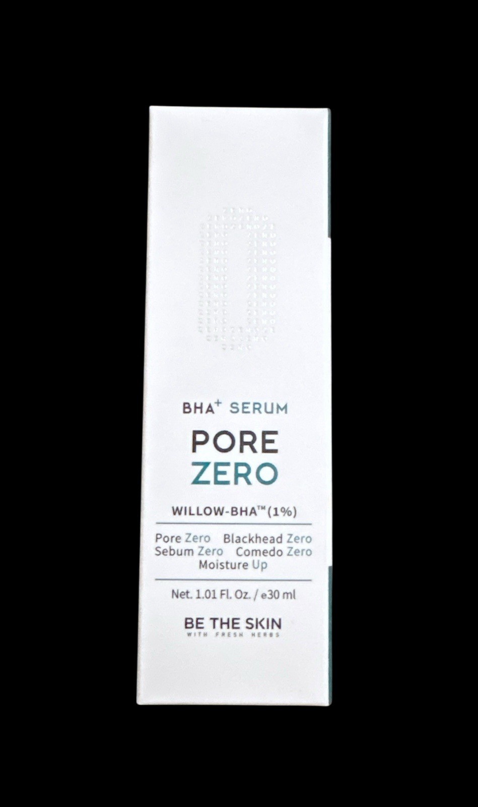 Be The Skin Pore Zero BHA + Serum Willow Bark 1% Pore Care 1.01 oz New in Box