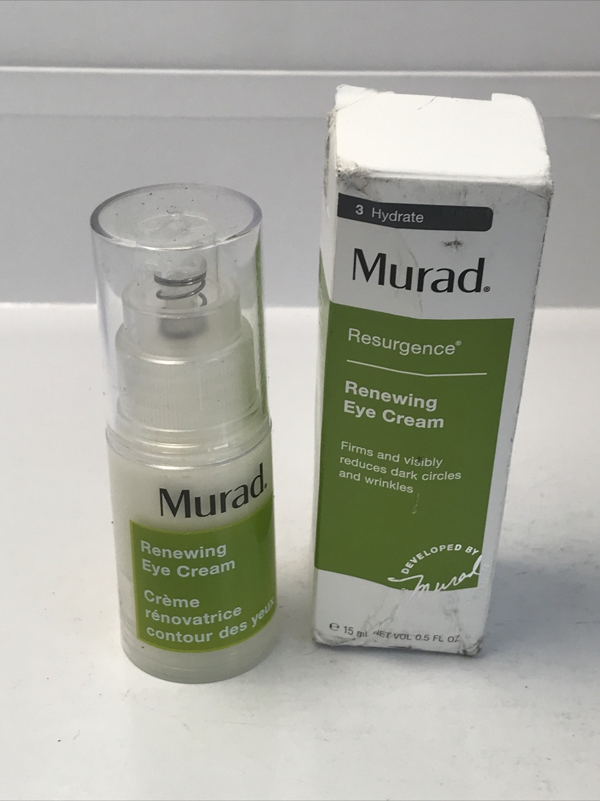 Murad Resurgence Renewing Eye Cream 15ml/0.5oz Full Size NIB