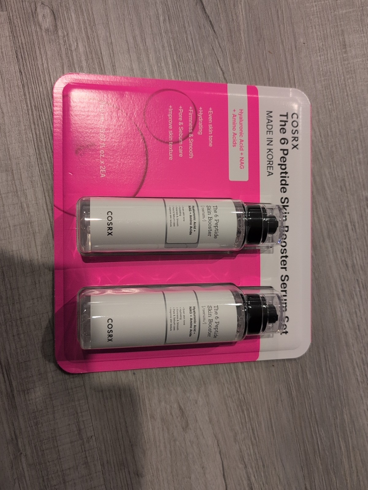 ( 2 PACK ) COSRX The 6 Peptide Skin Booster Serum 150ml Brand NEW Expire:05/2028