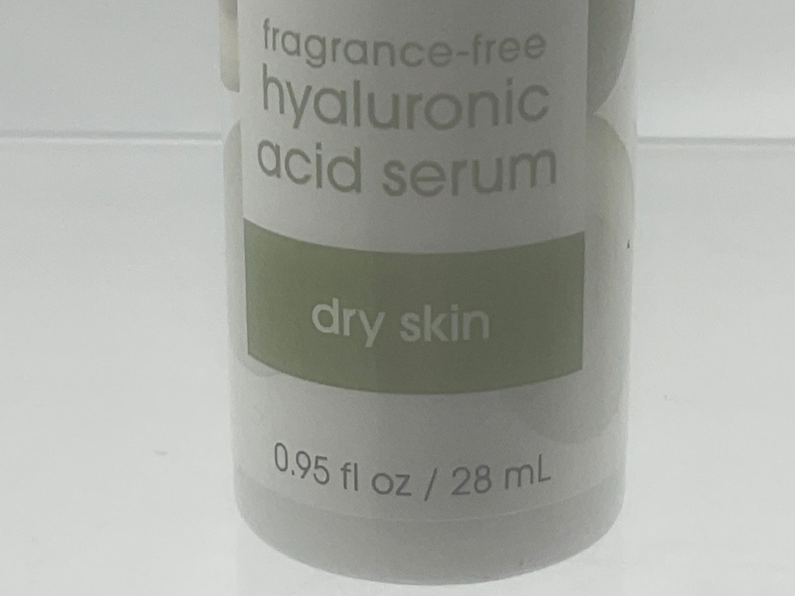Yes To Avocado Fragrance Free (Dry Skin) Hyaluronic Acid Serum .95 fl oz No Box