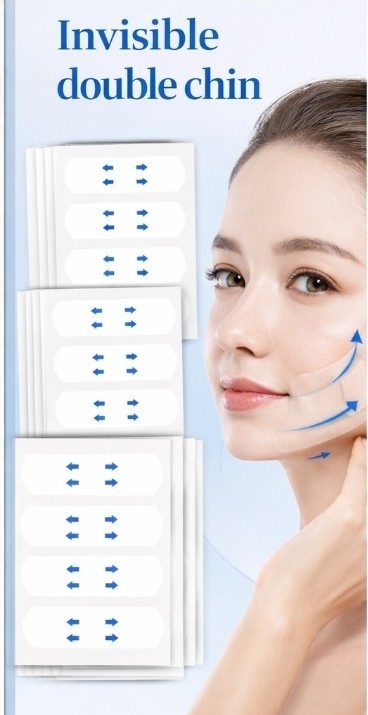 Face Lifting Tape, 120pcs, Transparent, Anti-Aging, Face-tape