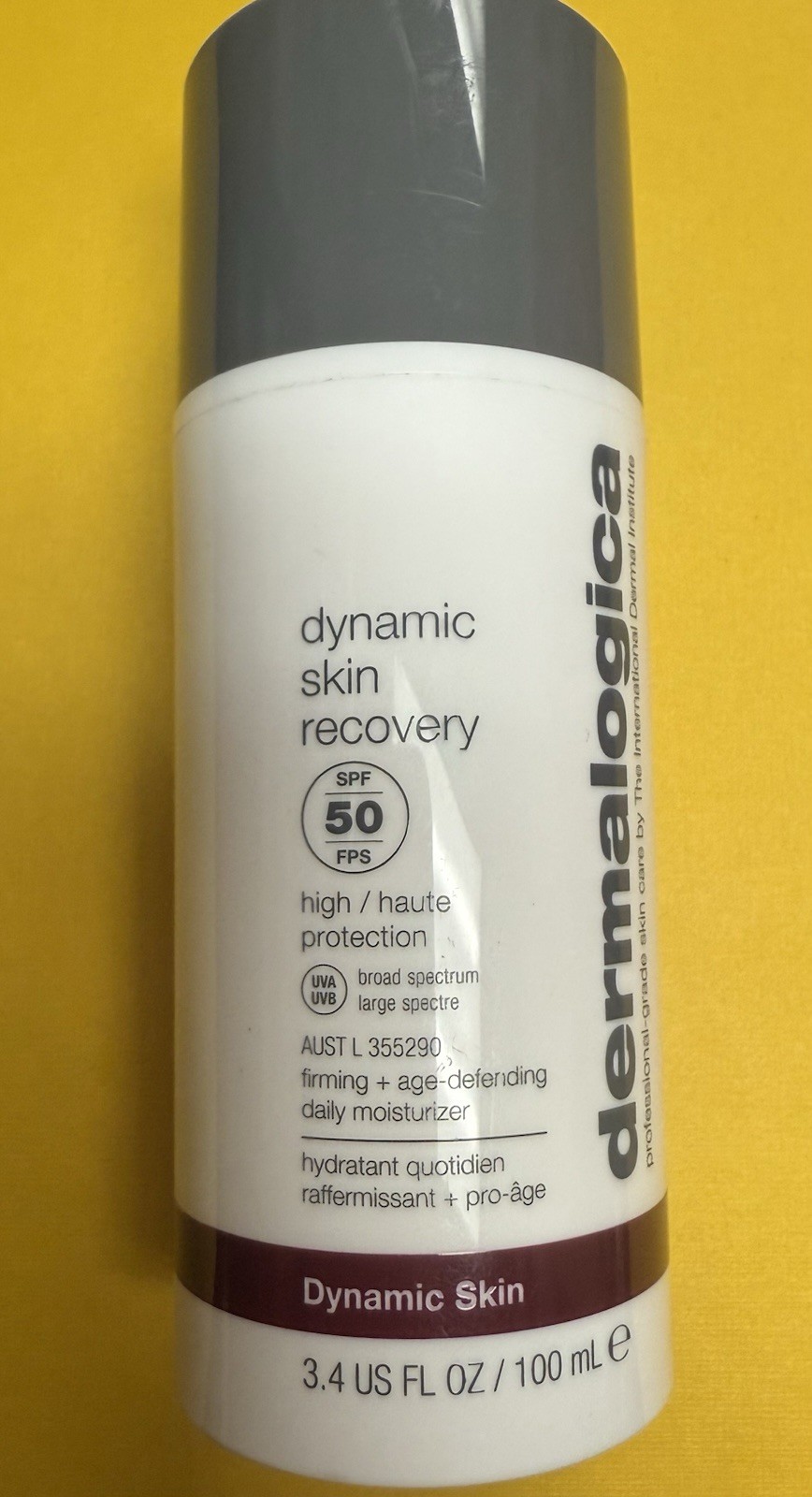 DERMALOGICA Dynamic Skin Recovery SPF50 3.4 oz / 100mL. Exp.07/2028 New No Box.