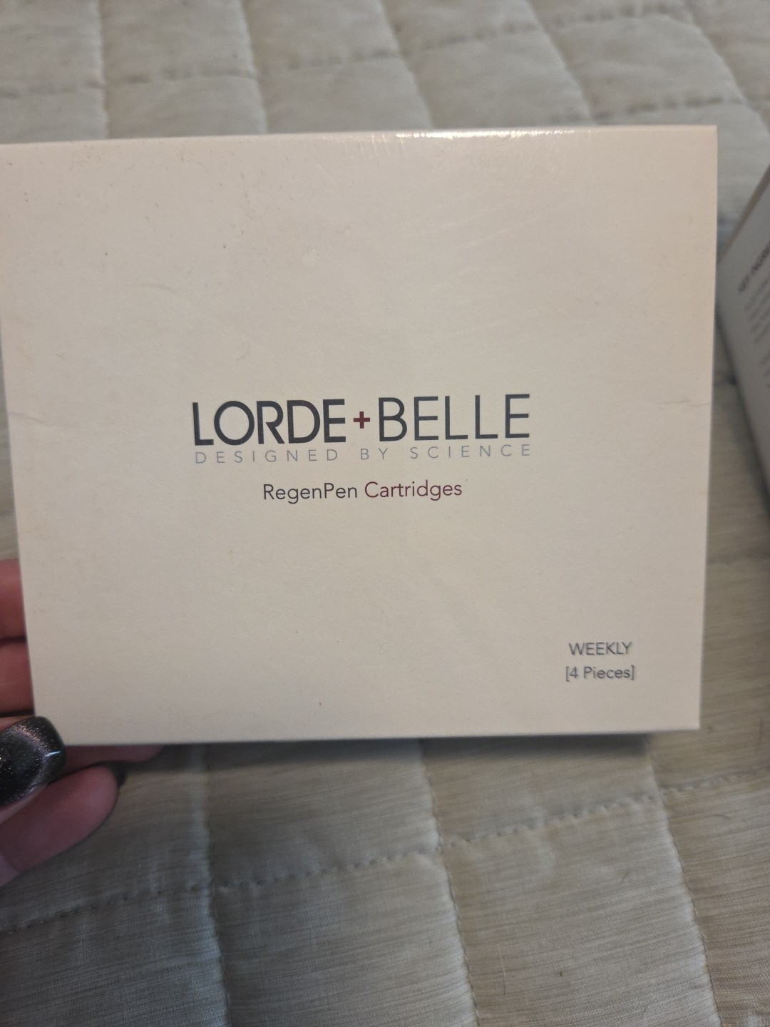 LORDE+BELLE Regenpen Cartridges Weekly Replacement Cartridges NIB (4 Pieces)