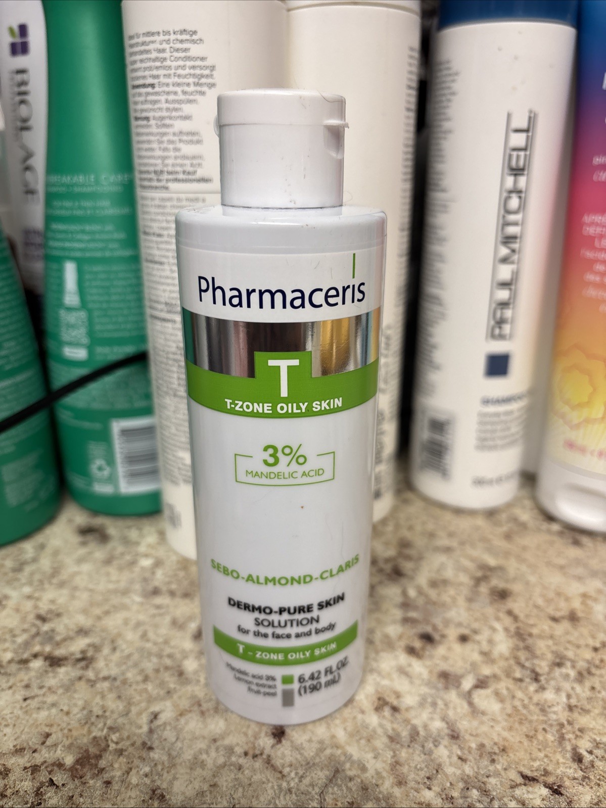 Pharmaceris 3% Mandelic Acid Dermo-Pure Skin Solution (6.42fl.oz/190ml) NEW
