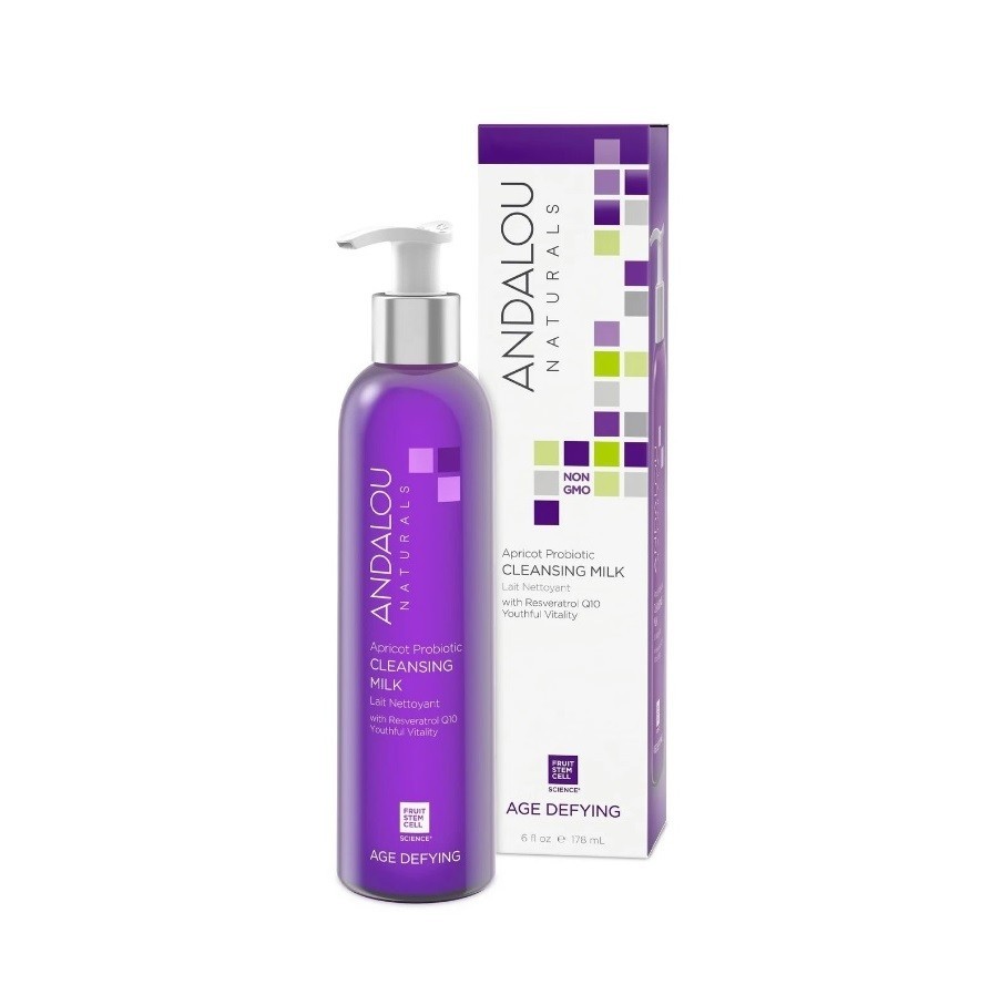 Apricot Probiotic Cleansing Milk 6 oz By Andalou Naturals