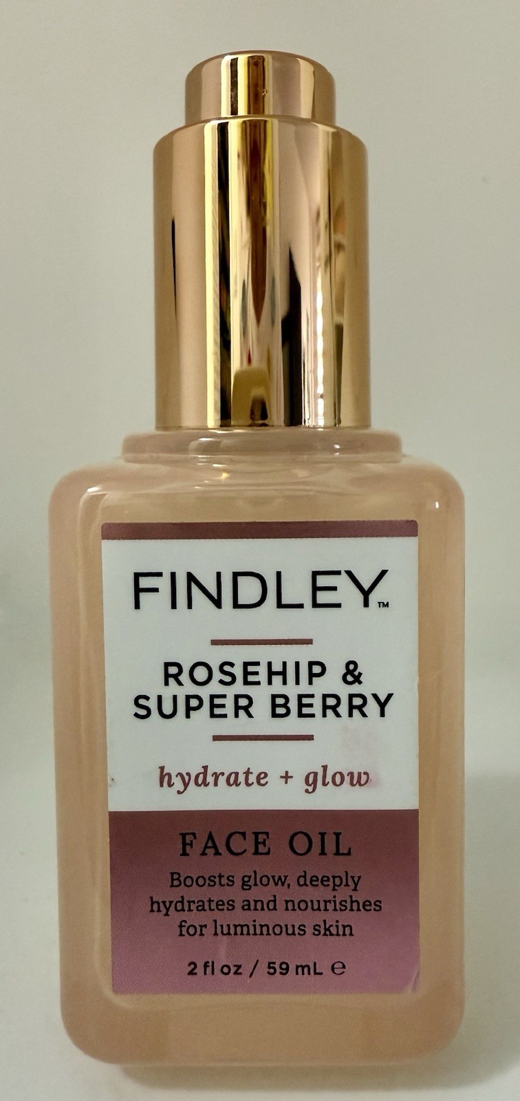 Findley Rosehip & Super Berry Face Oil 2 fl oz/59 mL – NEW