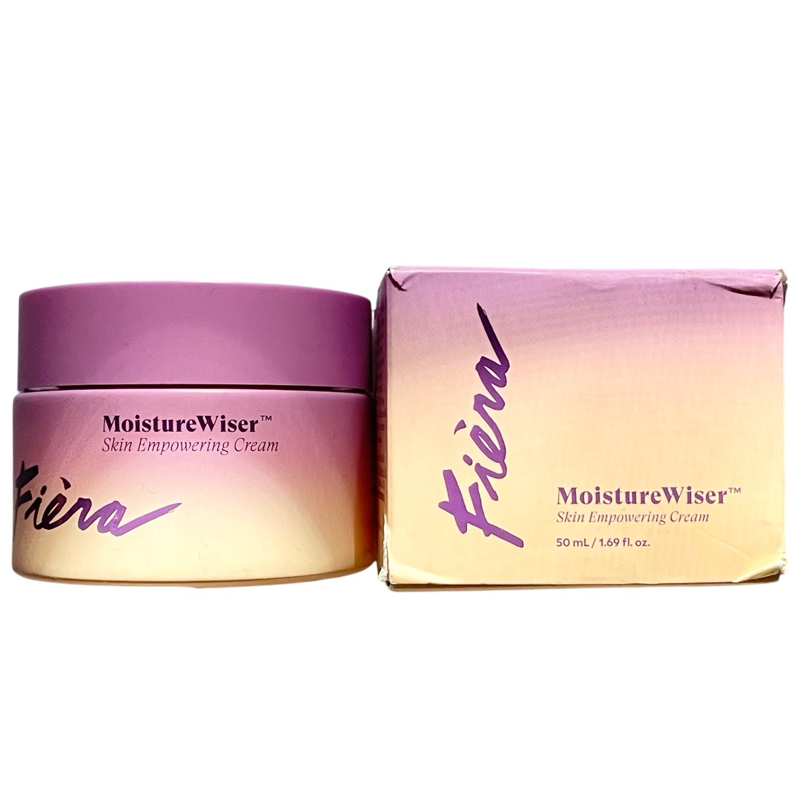 Fiera Moisturewiser Moisturizer Mature Skin Reduces Fine Lines Wrinkles Sagging