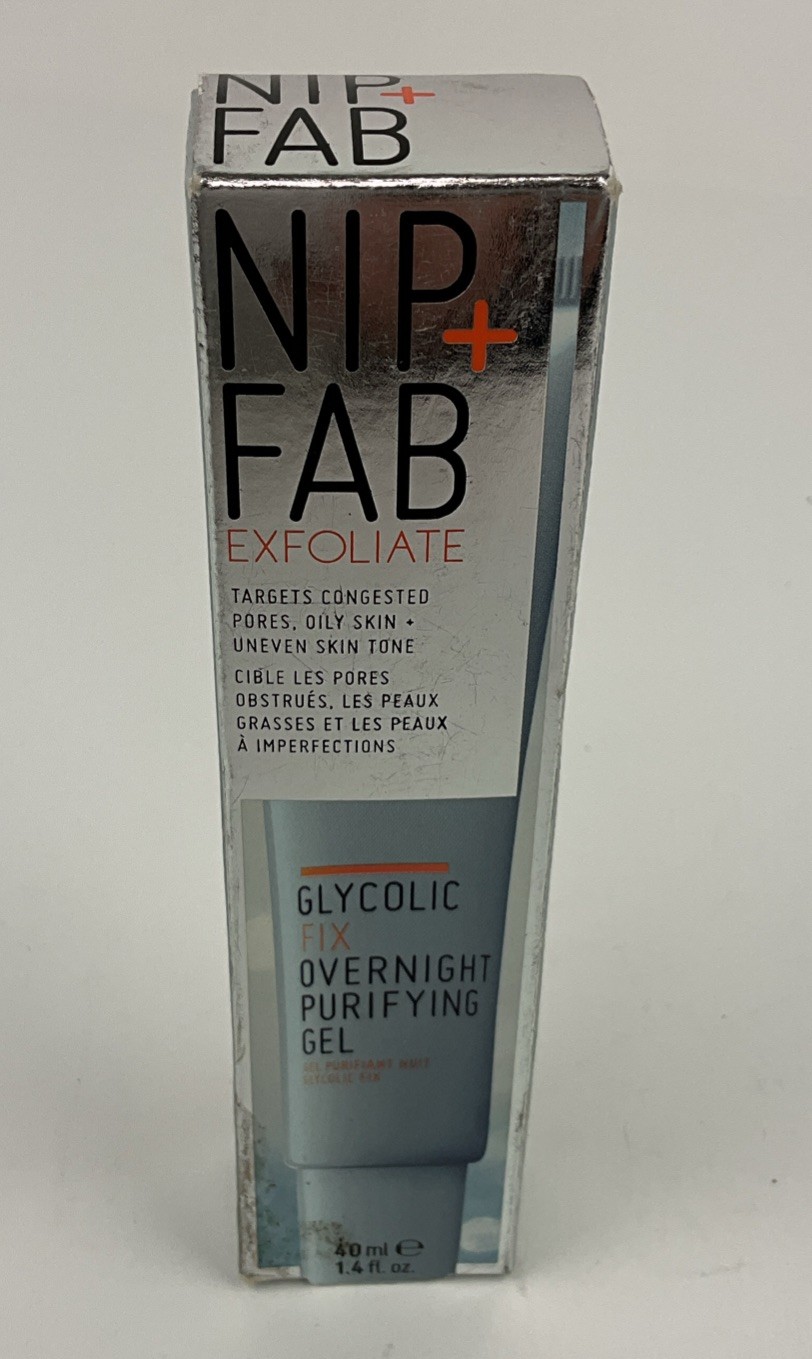 NIP+FAB Exfoliate Glycolic Fix 1.4oz Overnight Purifying Gel