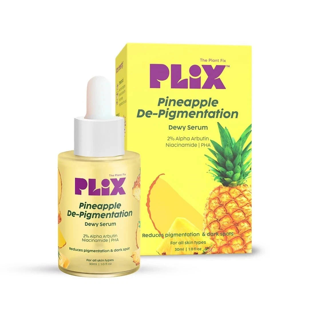 Plix Pineapple Skin Perfecting Dewy Serum 30ml With Long Expiry & Free Shipping