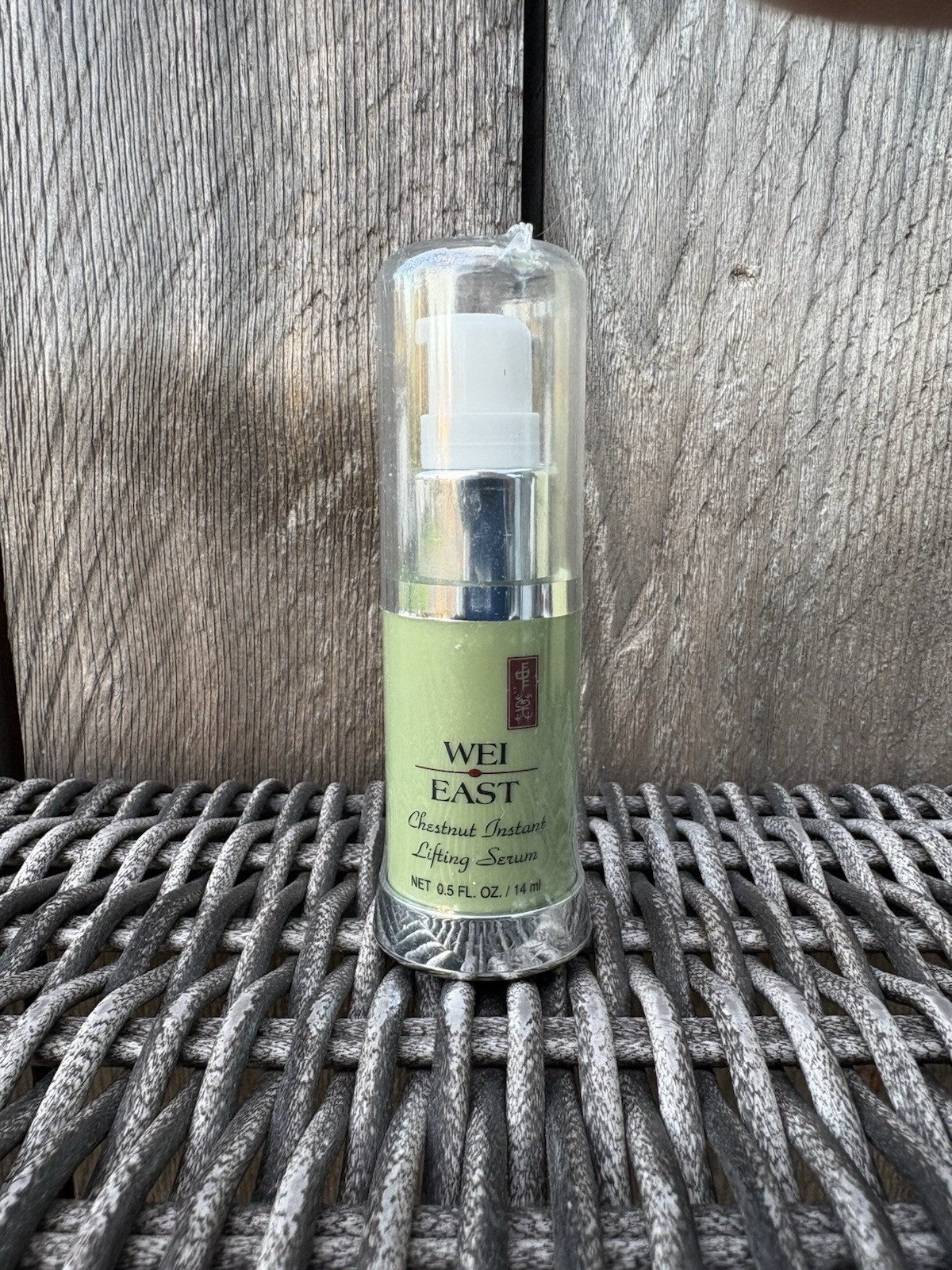 New Sealed Wei East Chestnut Instant Lifting Serum Green 0.5 fl oz / 14 ml