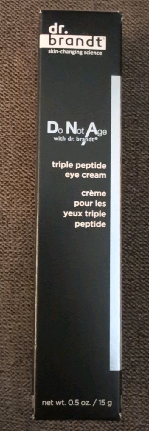 Dr. Brandt Do Not Age DNA Triple Peptide Eye Cream .5oz / 15 g