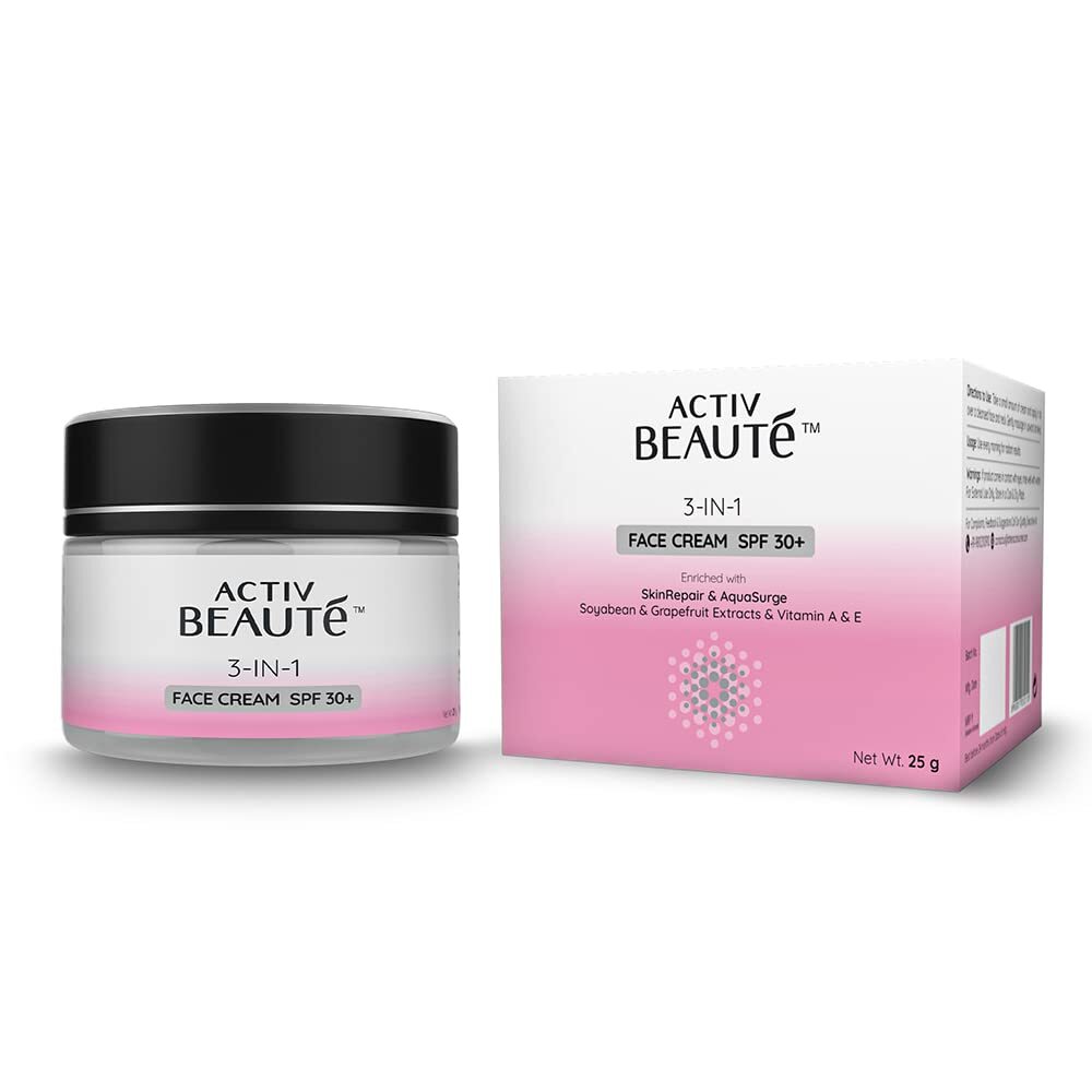 ACTIV BEAUéT 3-in-1 Face Cream SPF 30 + Vitamin 25 gm Free Delivery