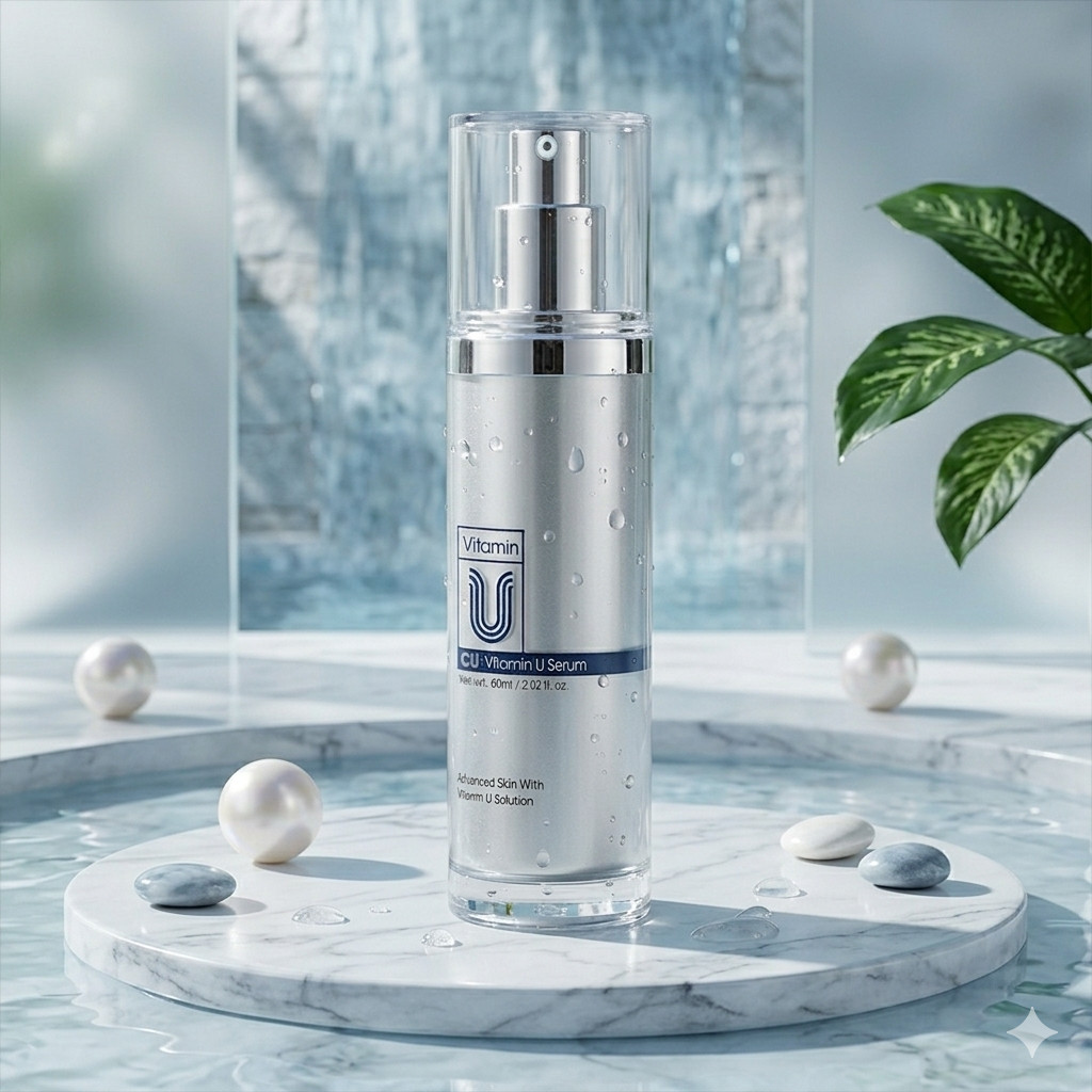 CU Skin Vitamin U Serum 60ml K-Beauty Free Shipping