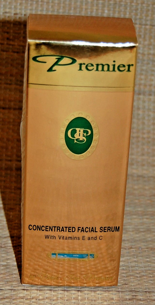 Premier by Dead Sea Concentrated Facial Serum Vitamin E & C 1.7 FL OZ NEW SEALED