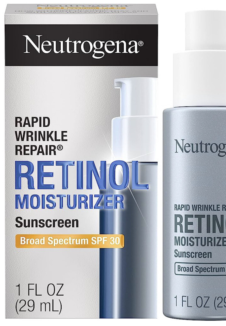Neutrogena Rapid Wrinkle Repair SPF 30 Sunscreen, Daily Anti-Aging Face Cream.