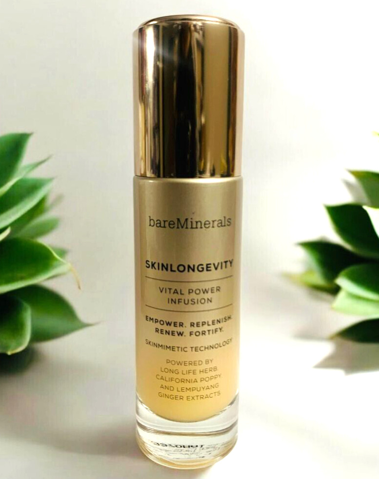 BareMinerals SKINLONGEVITY Vital Power Infusion – 1.7 oz / 50mL FREE SHIPPING