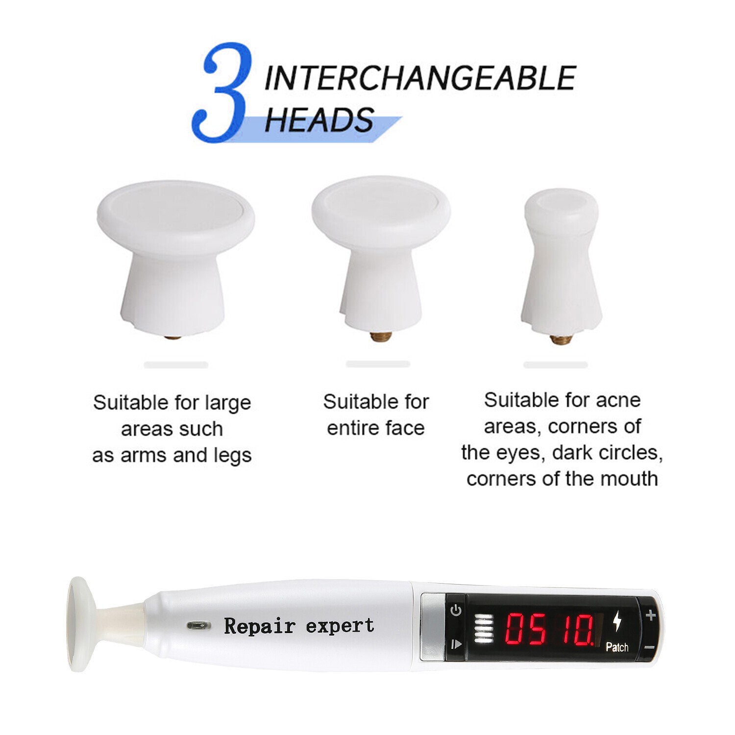 Portable Plasma Face Lifting Pen Cold Ozone Anti Acne Skin Rejuvenation Machine