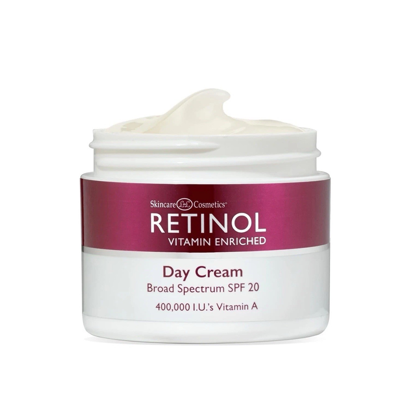 Skincare LdeL Cosmetics Retinol Vitamin Enriched DAY CREAM SPF-20 (1.7 oz) NIB