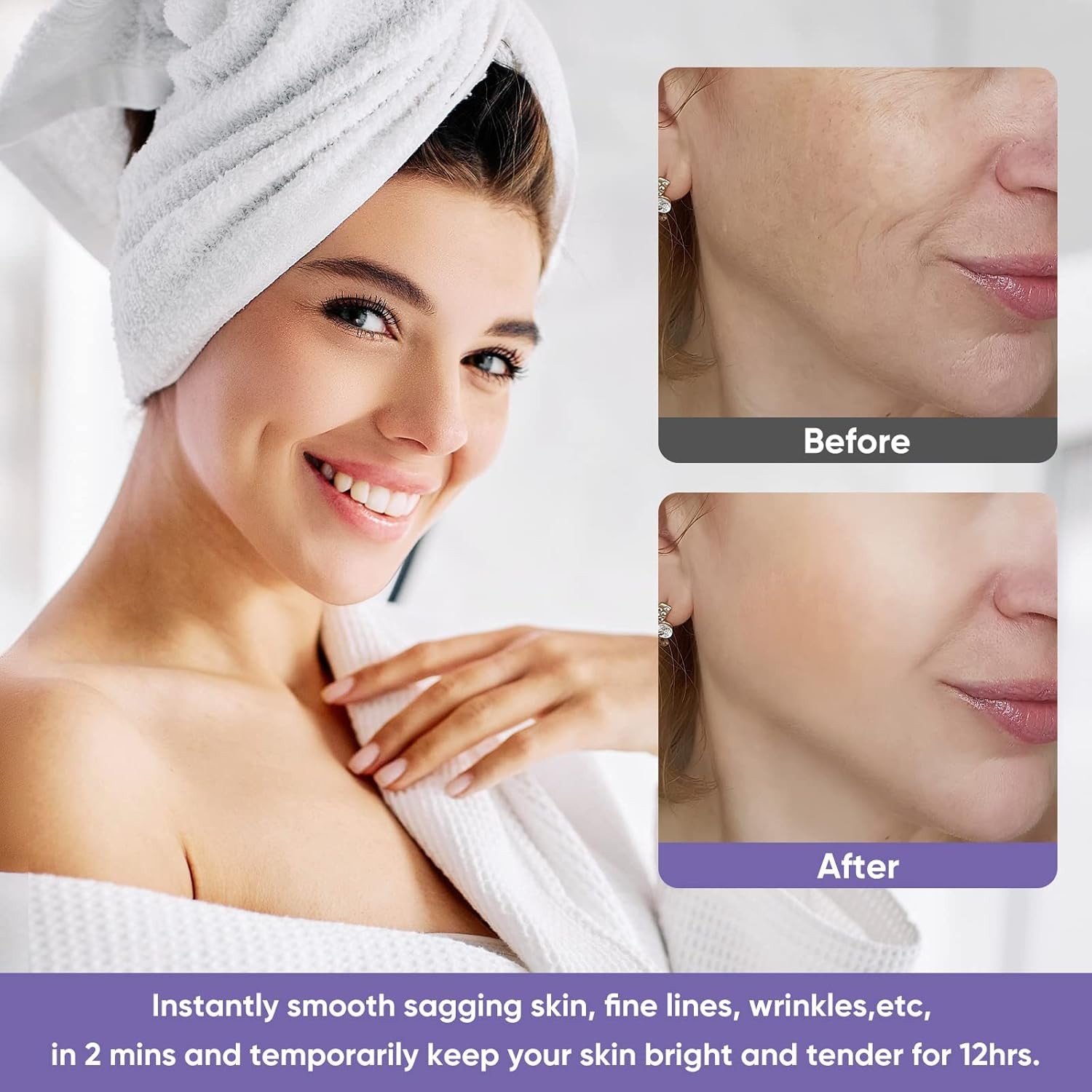 Instant Face Lift Cream, Tightens & Firms, Face & Neck, 1.7 oz