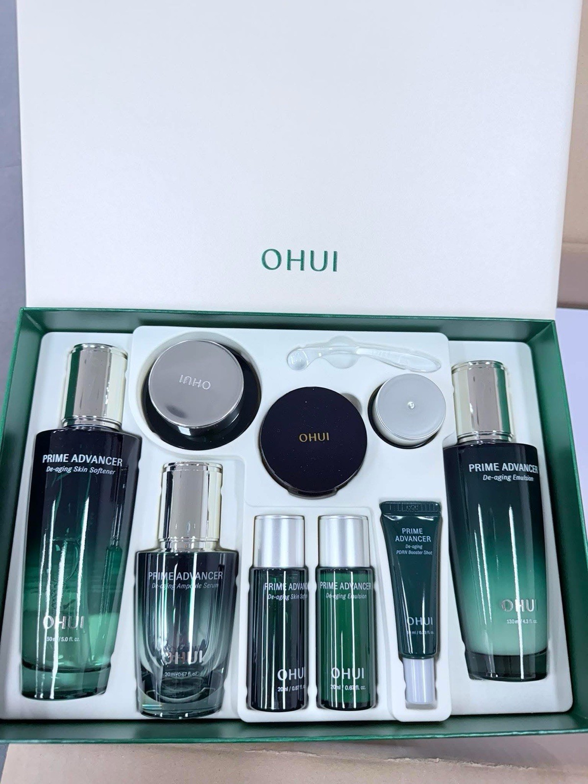 OHUI Prime Advancer De-aging Skincare Special Set 9 Items K-beauty
