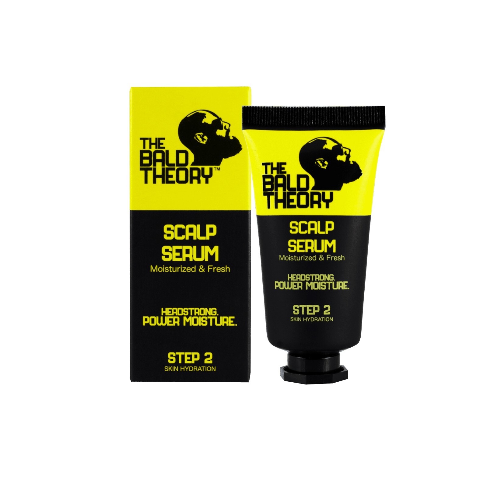 The Bald Theory Daily Scalp Healing Serum, Hyaluronic Acid-Aloe, Deeply Hydrates