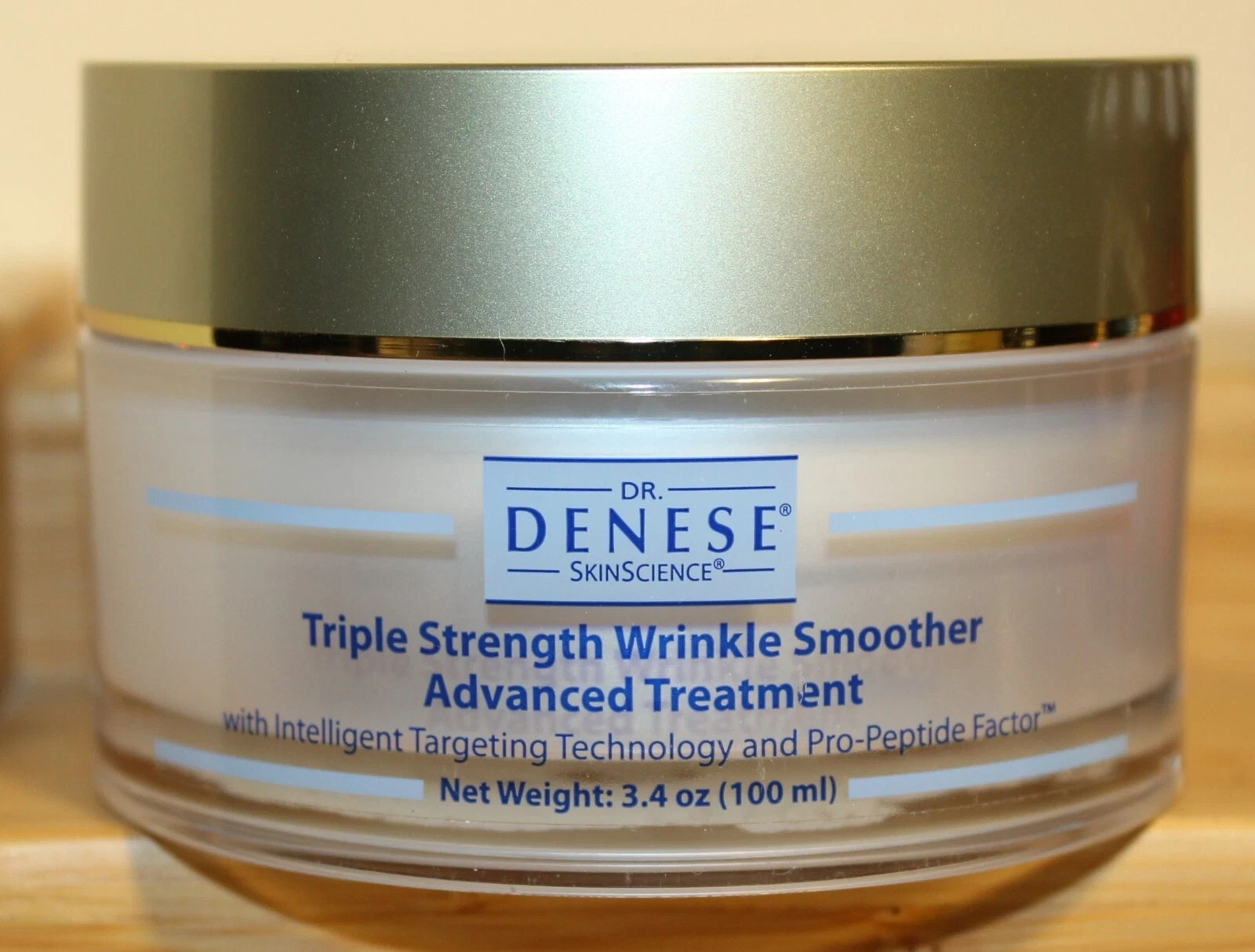 Dr. Denese Triple Strength Wrinkle Smoother Advanced Treatment 3.4 oz ~ NEW!