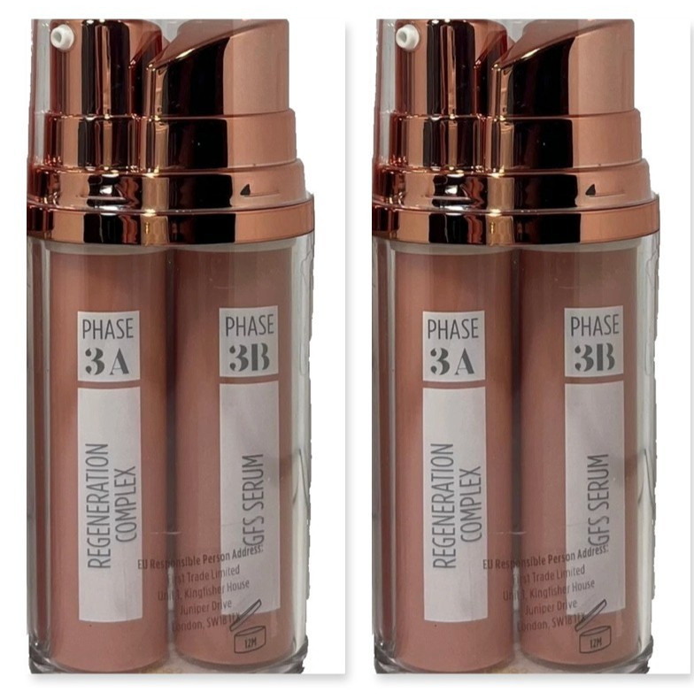 2 – 2pc Combo BEAUTYBIO 3A Regeneratin 3B Serum R45 Reversal (0.34 oz ea) LARGE