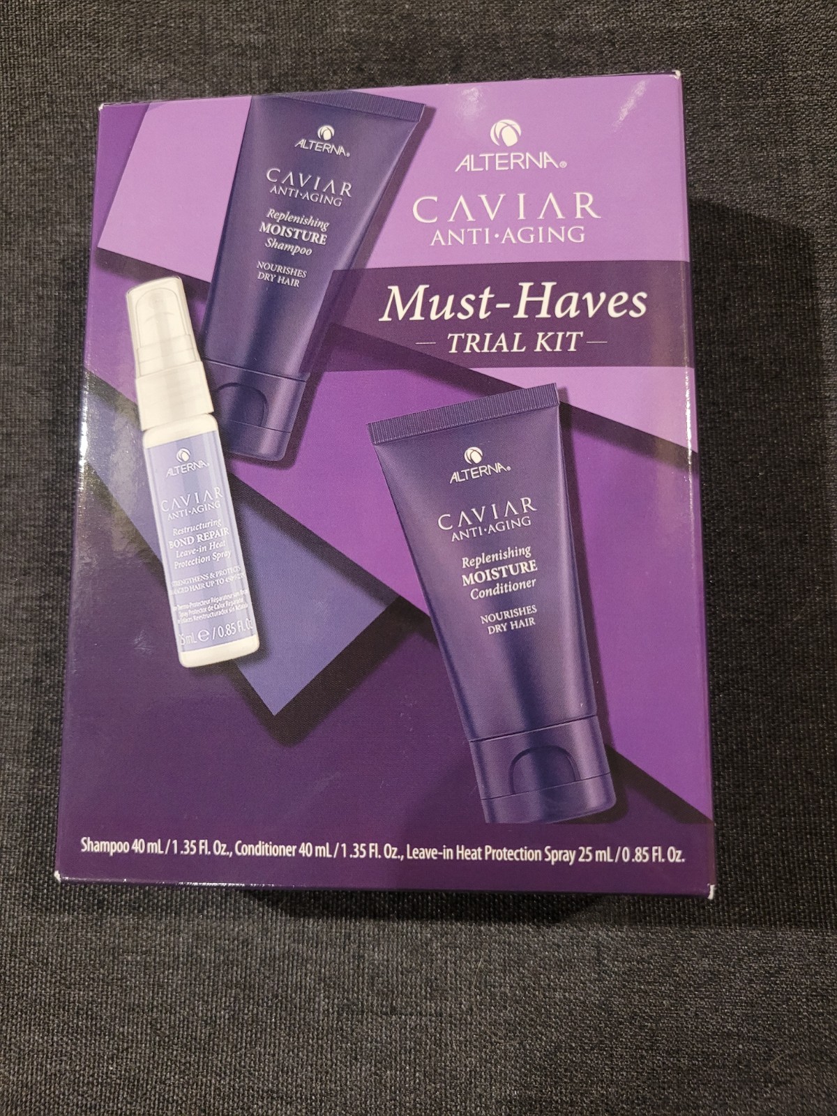 Alterna – Caviar Anti Aging Must Haves Replenishing Trial Kit – New In Box!