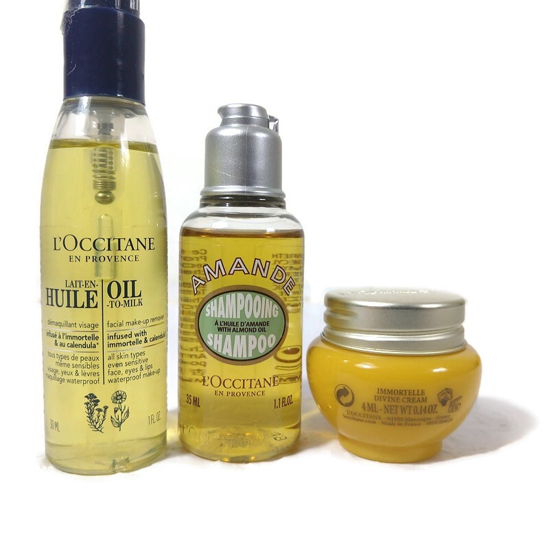 L’occitane Anti Aging Divine Cream &Oil Makeup Remover &Almond Shower OIL x3 NEW