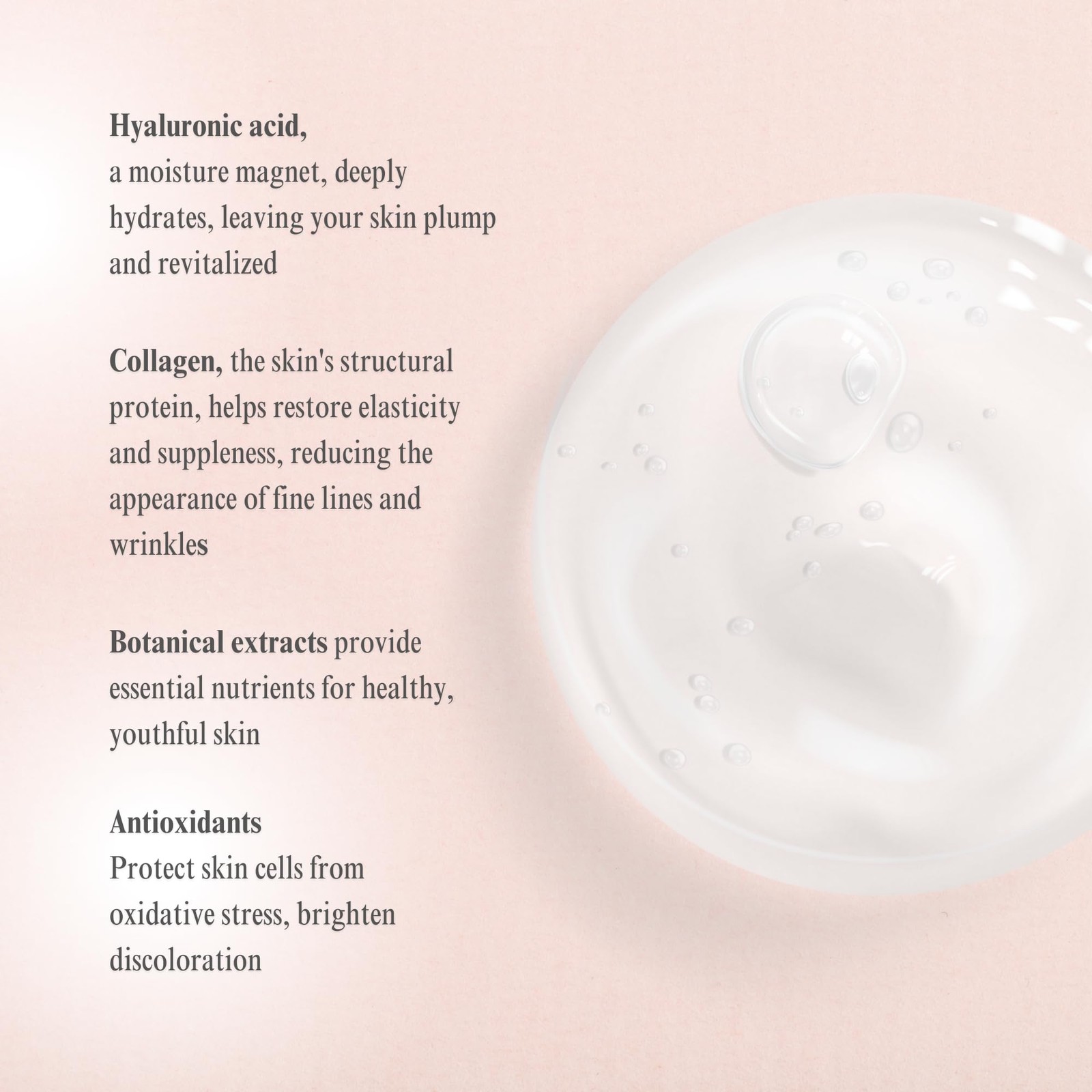 Wilma Schumann Collagen Hydrating Serum Face Serum Collagen For Women 1Oz
