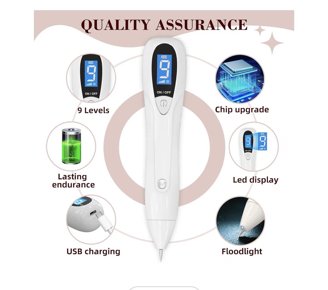OPHERA Pen Rechargeable Skin Cleaning Beauty Machine Skin Tag Mole Spot Remover