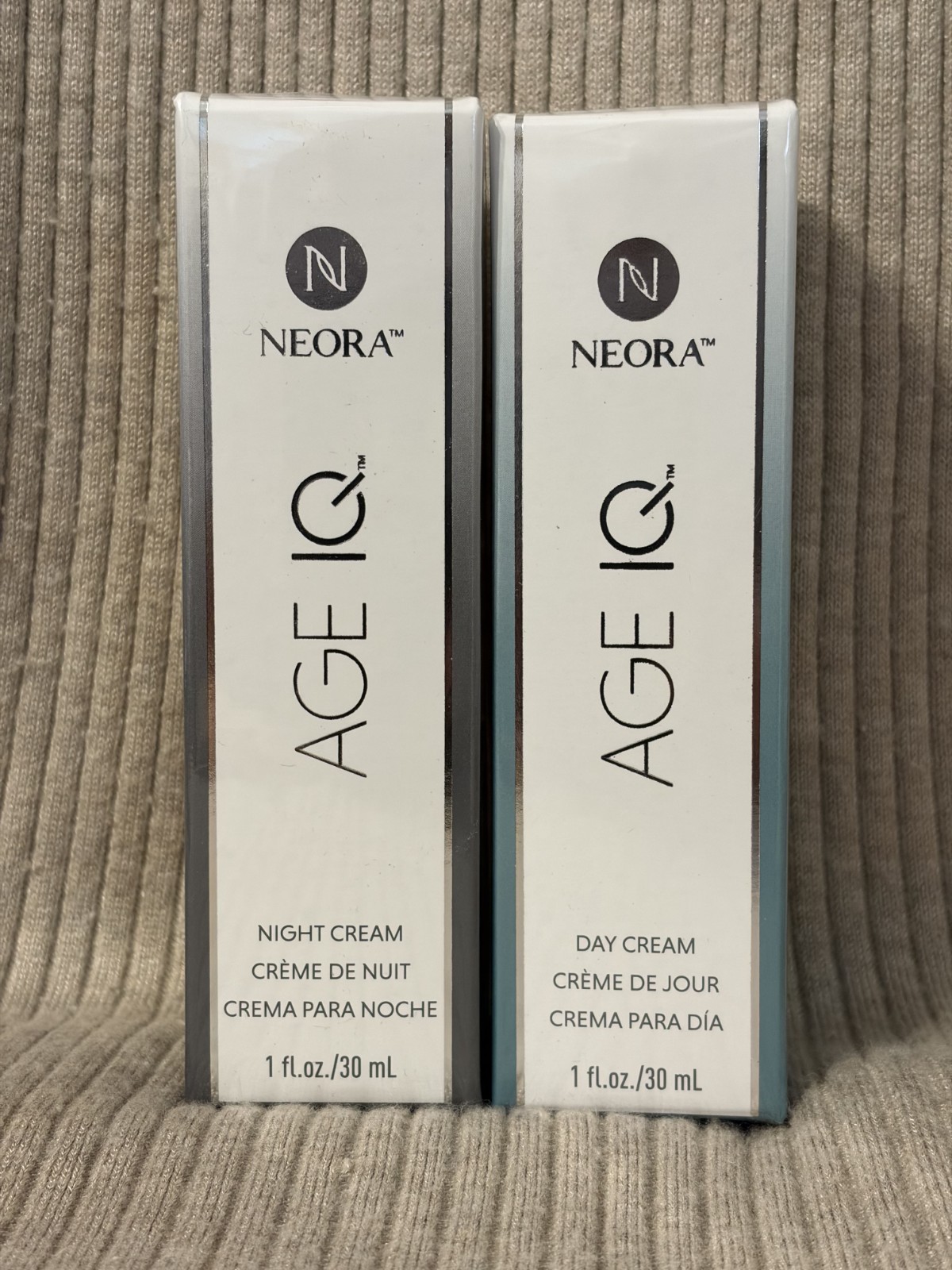 Sealed/NIB NEORA AGE IQ DAY & NIGHT CREAM Set – Guaranteed Authentic 5/29 & 9/28