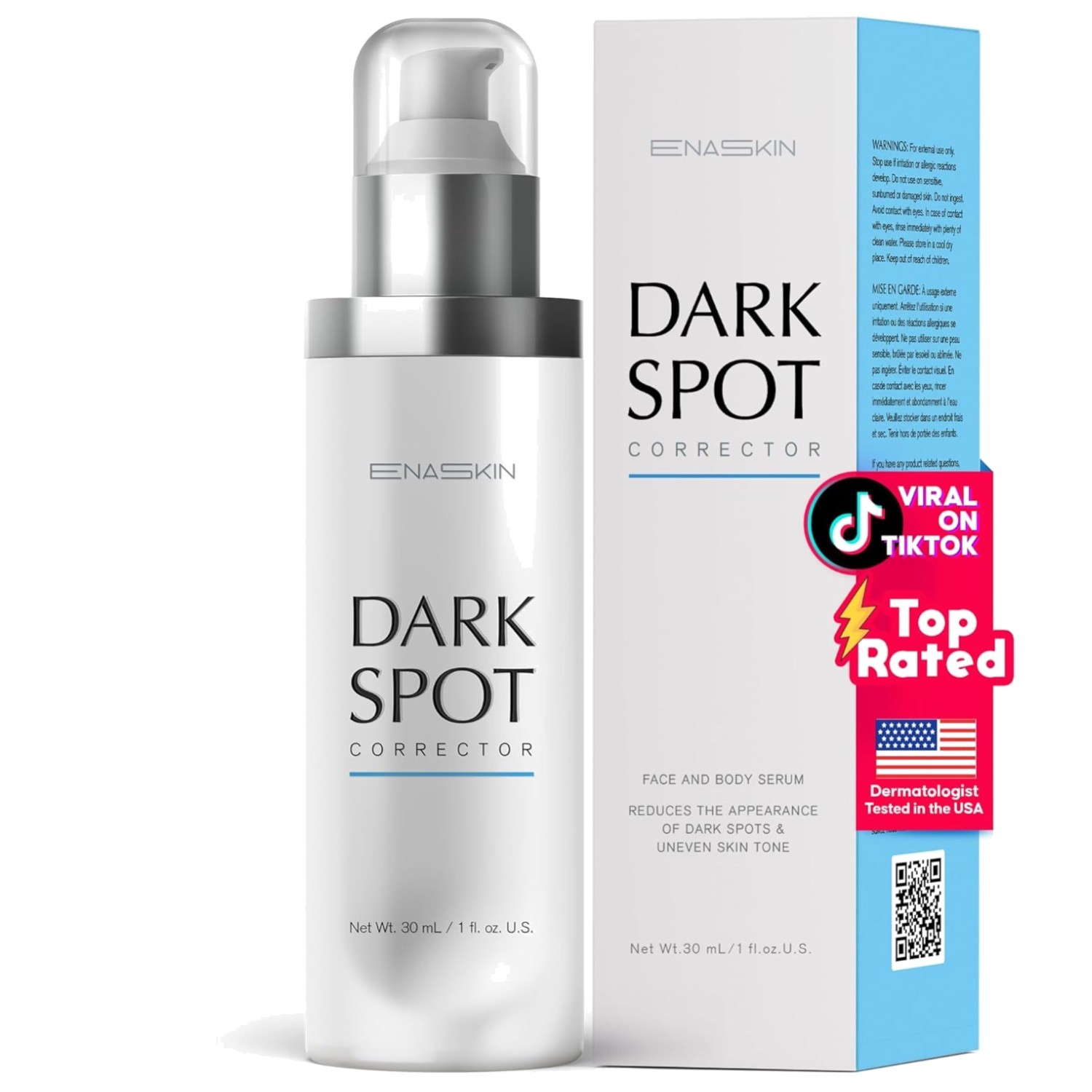 Powerful Brightening Serum – Fade Freckles & Melasma