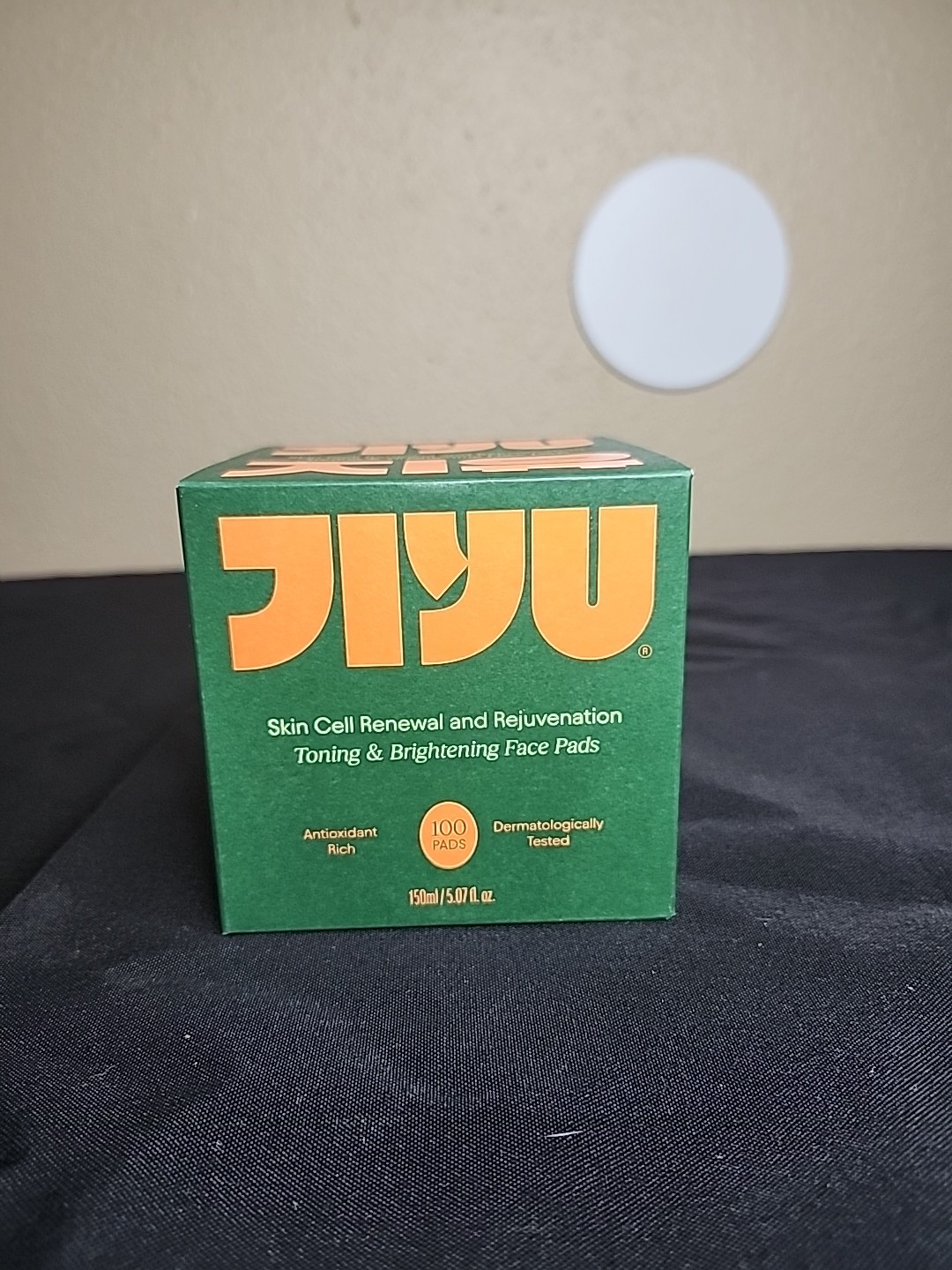JiYu Skin Cell Renewal Toning Brightening Face Toner Pads 100 Ct Skincare