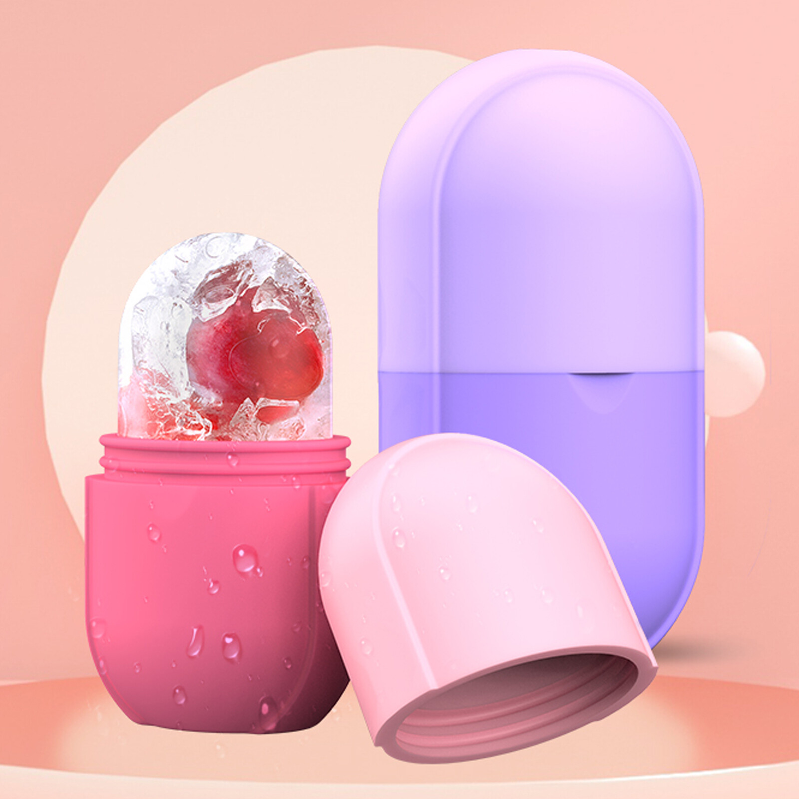 Ice Roller Mold Holder for Face Eyes Reusable Face Ice Roller Mould R8L2
