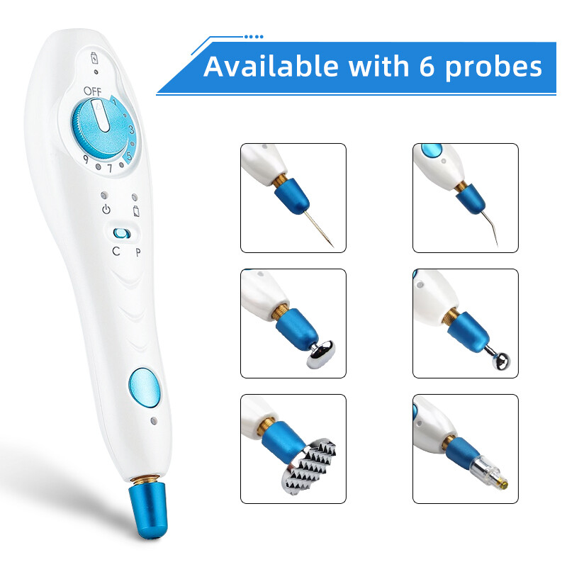 Plasma Pen Fibroblast Skin Tag Mole Remover USB Rechargeable Skin Tightening