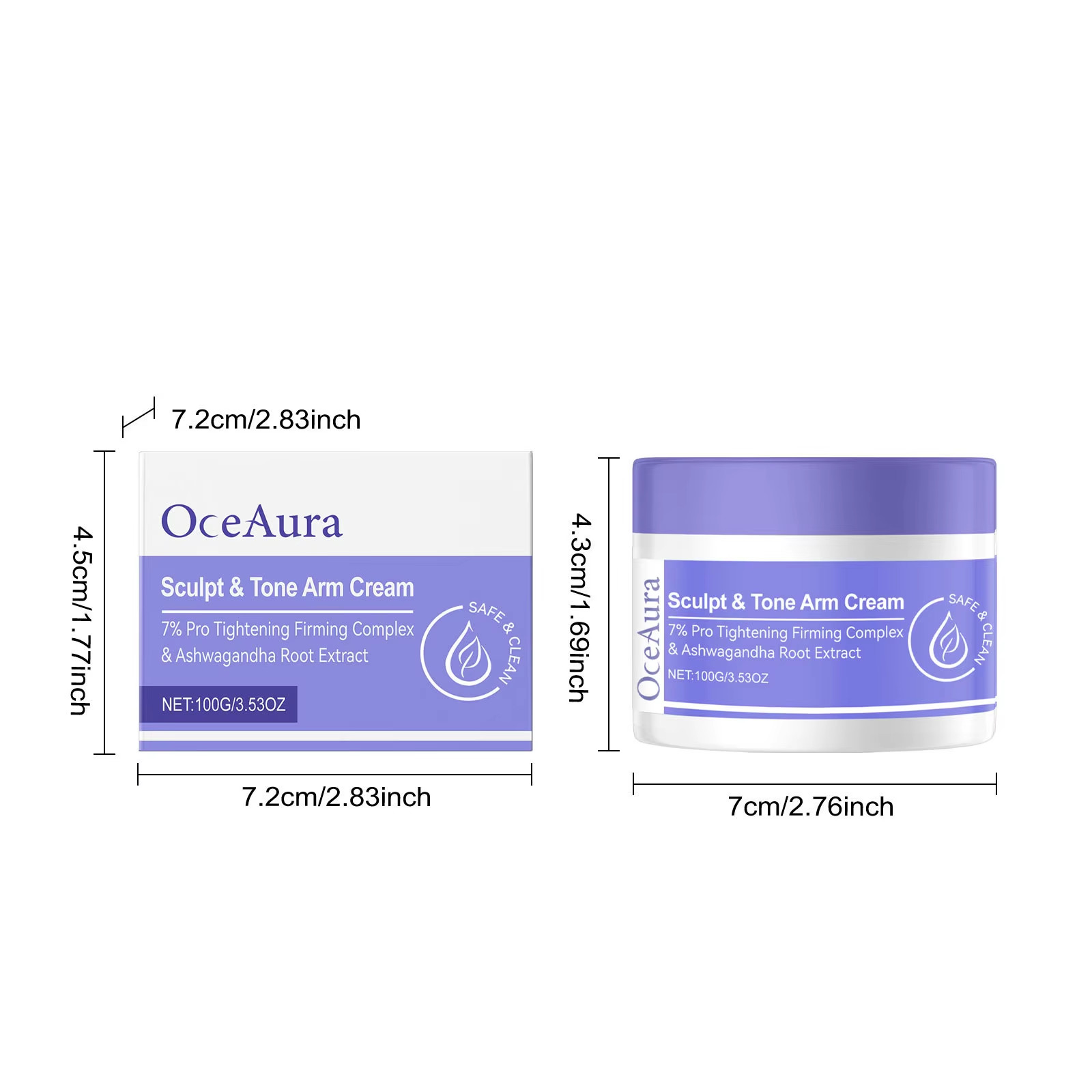 Arm Firming Cream for Sculpting, Toning, and Smoothing Skin