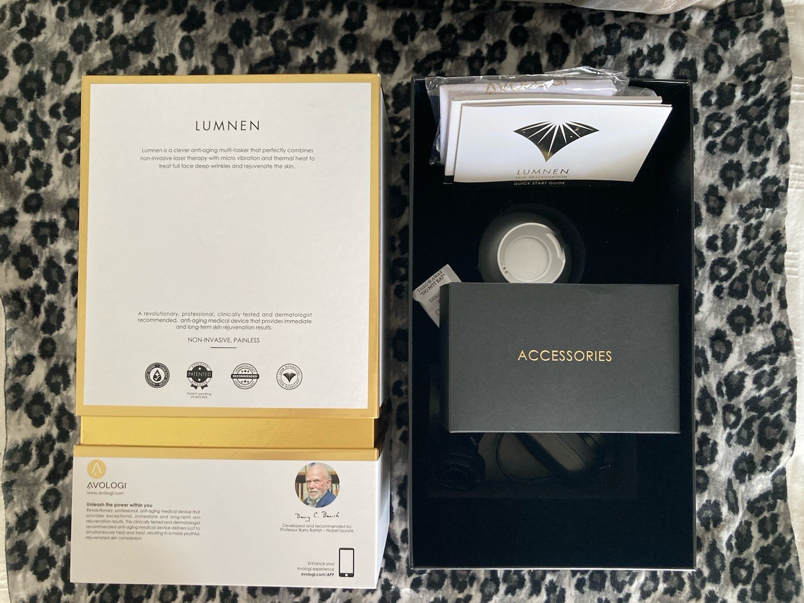 Avoligi LUMNEN Laser Skin Rejuvenation Wrinkle Therapy Device for Face Neck