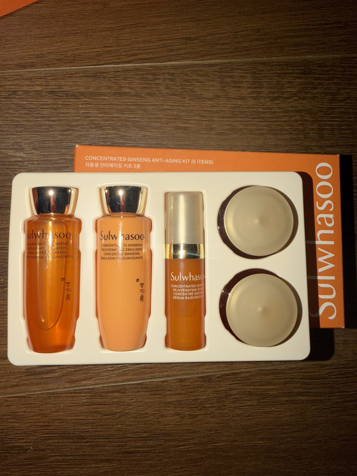 Sulwhasoo Concentrated Ginseng Anti Aging Kit (5 Items) Anti Wrinkle