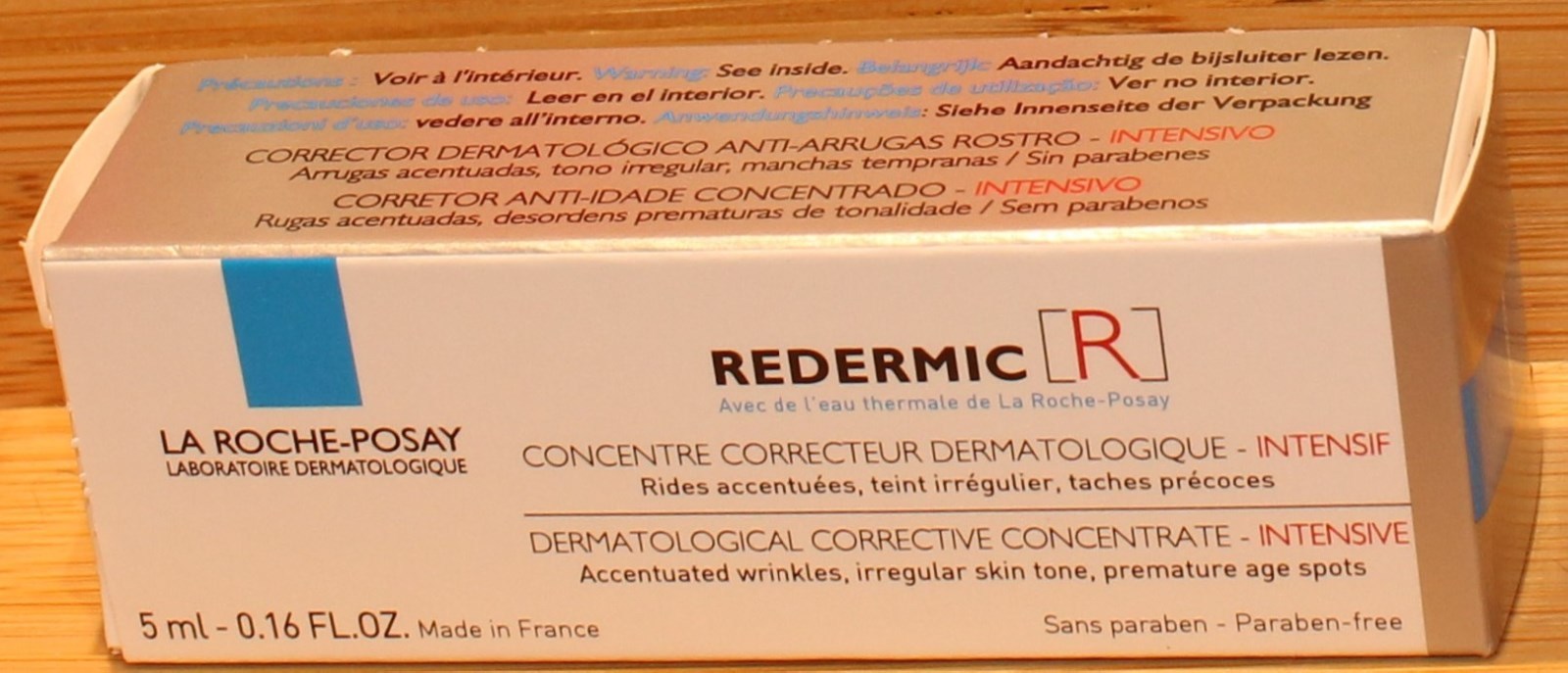 5 LA ROCHE POSAY REDERMIC R CONCENTRATE INTENSIVE RETINOL 5 ML SEALED NOS 08/17